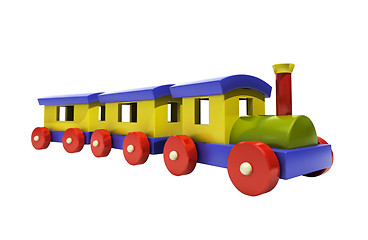 Image showing Toy train