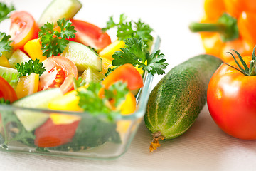 Image showing Fresh vegetables