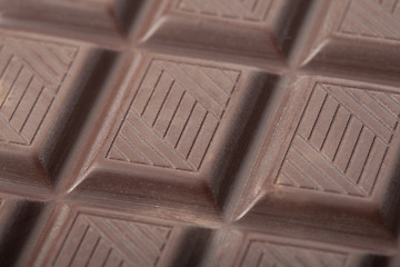 Image showing Bar of milk chocolate