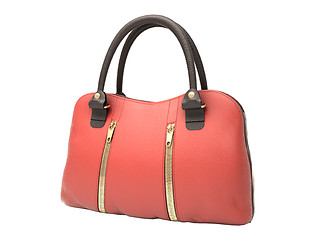 Image showing Red handbag