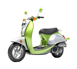 Image showing Scooter close up