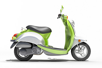 Image showing Scooter close up