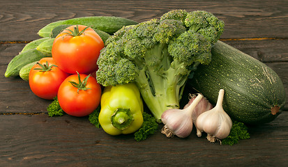 Image showing Fresh vegetables