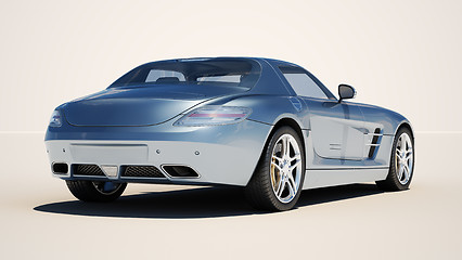 Image showing Supercar on a light background