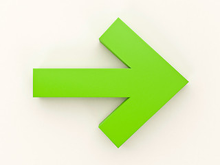 Image showing Navigation arrow