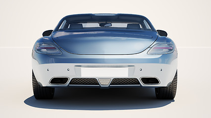 Image showing Supercar on a light background