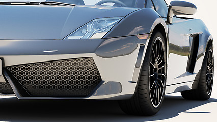 Image showing Supercar on a light background