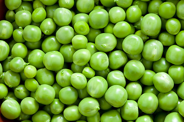 Image showing Green peas