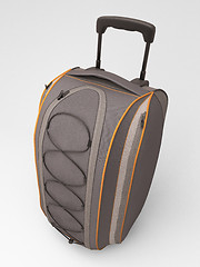 Image showing Grey travel bag