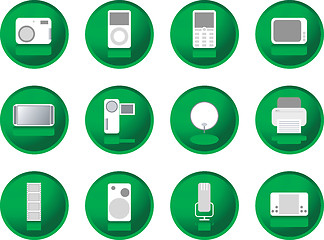 Image showing greenberry buttons gadgets