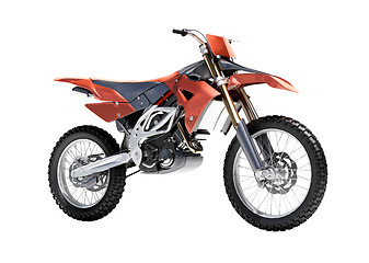 Image showing Sport bike enduro