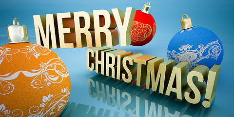 Image showing Merry Christmas