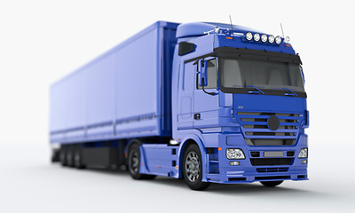 Image showing Truck on a light background