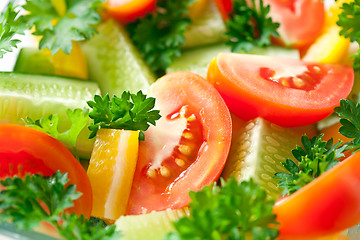 Image showing Fresh vegetables