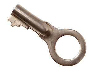 Image showing Door key isolated