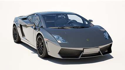 Image showing Supercar on a light background