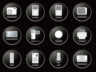 Image showing blackberry buttons gadgets