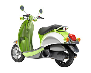 Image showing Scooter close up