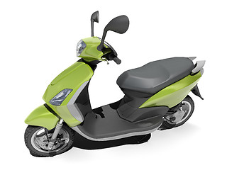 Image showing Scooter isolated