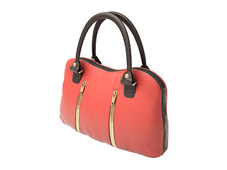 Image showing Red handbag