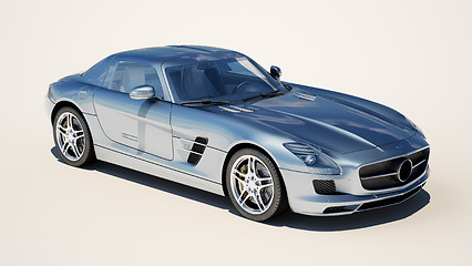 Image showing Supercar on a light background