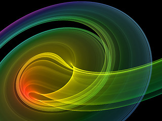 Image showing multicolored abstraction