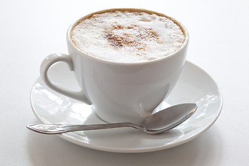 Image showing Cup of cappuccino