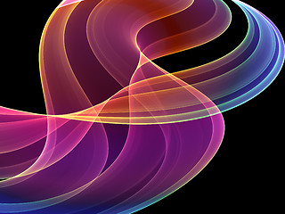 Image showing S-shaped abstraction