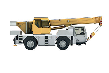 Image showing Mobile crane