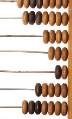 Image showing Old wooden abacus