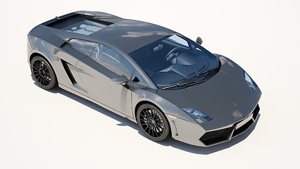 Image showing Supercar on a light background