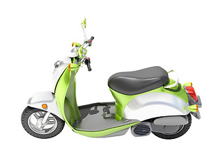 Image showing Scooter close up