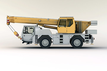 Image showing Mobile crane