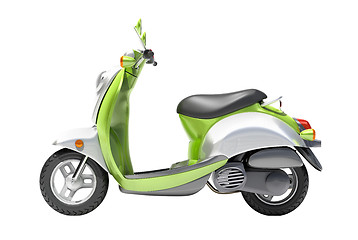 Image showing Scooter close up