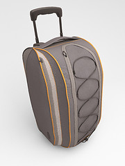 Image showing Grey travel bag