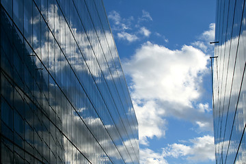 Image showing Sky reflections