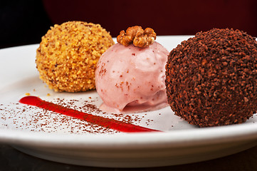 Image showing ice cream desserts