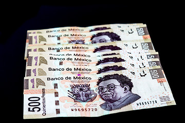 Image showing Mexican 500 Pesos