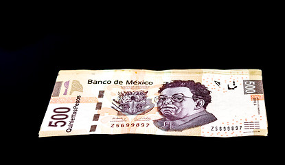 Image showing Mexican 500 Pesos