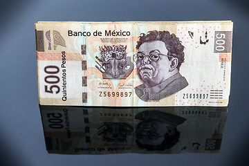 Image showing Mexican 500 Pesos