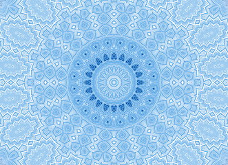 Image showing Blue background with abstract pattern