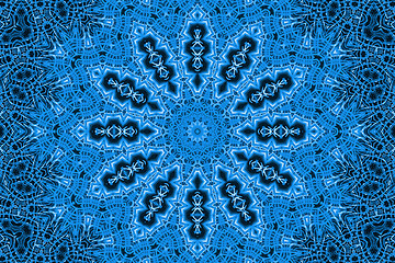 Image showing Abstract blue background