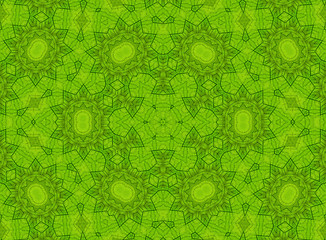 Image showing Abstract green pattern