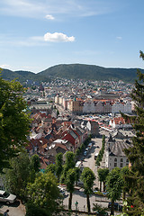 Image showing Bergen, the old Hanseatic town