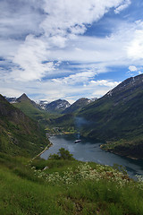 Image showing Geiranger