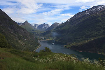 Image showing Geiranger