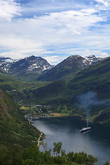 Image showing Geiranger