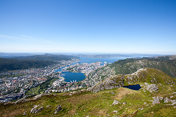 Image showing Bergen, the old Hanseatic town