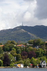 Image showing Bergen, the old Hanseatic town