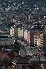 Image showing Bergen, the old Hanseatic town